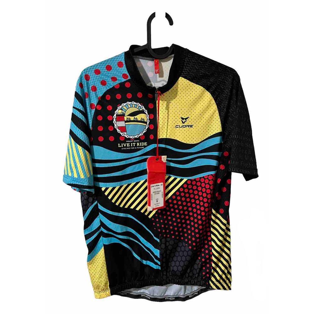 Cuore Sport Club women's Finisher cycling Short Sleeve Kit Jersey Full Zipper